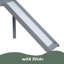 Lit simple mezzanine bas avec glissade, échelle, barrières de sécurité, lit mezzanine simple en bois d'hévéa-1396241315