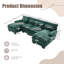 Canapé modulaire 4 places pour le salon-906808280