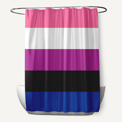 Rideau de douche durable en polyester