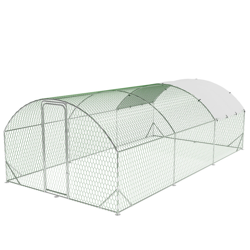 5.94m² Chicken Coop, 200cm H x 300cm W x 600cm D