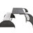 Multifunctional Outdoor Design: Converts To 4 Seats & Table, Iron, Cushion, Easy Assemble And Transport, Beige : Turns Into Iron Frame, Foam Simple Assembly Guide,-572654273