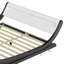 Small Double Bed，Upholstered Sleigh Bed-394339770