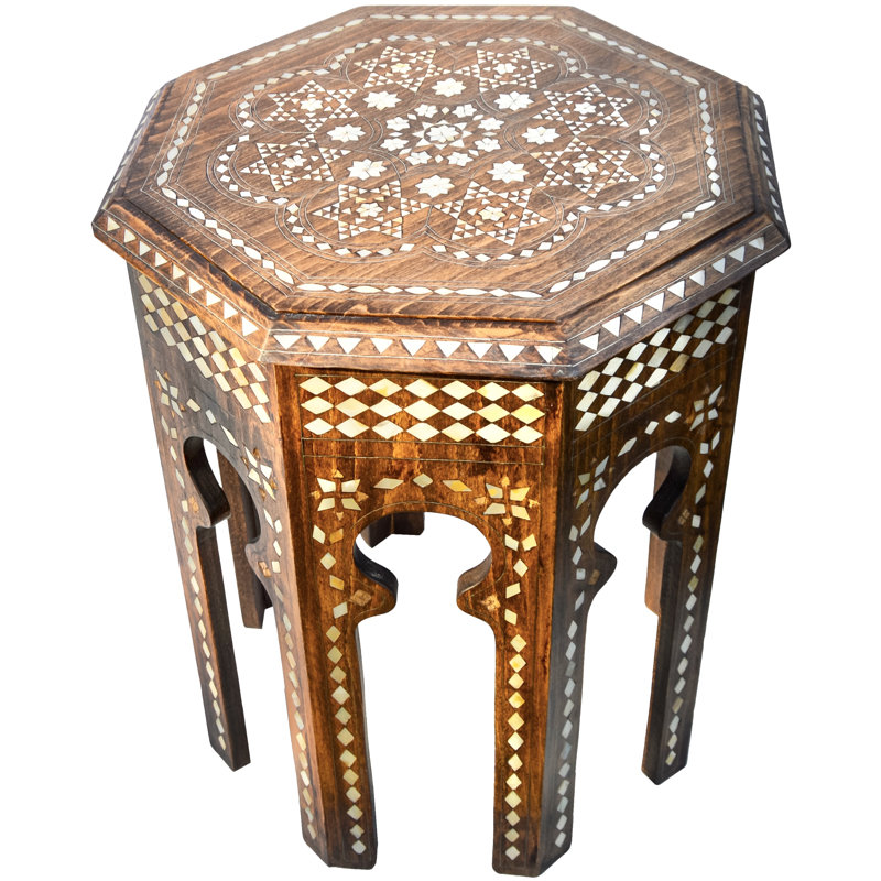 Solid Wood End Table