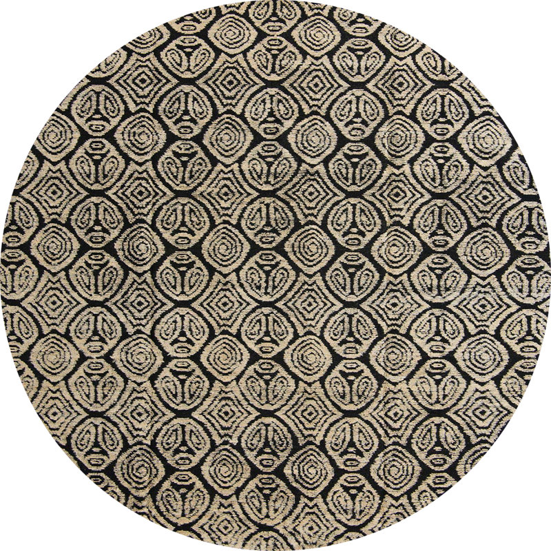 Walsenburg Abstract Indoor Rug, Round 8'