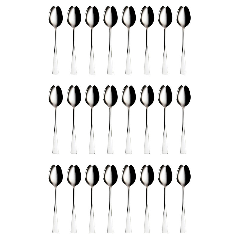 Italia Salad Servers, Silver