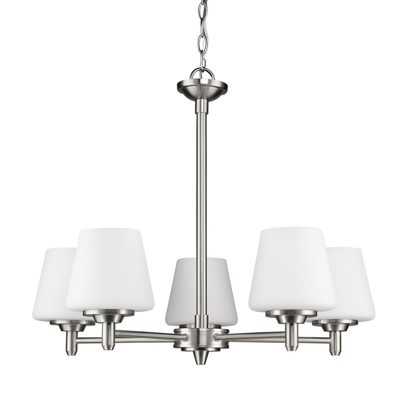 Lustre classique/traditionnel ombré 5 lumières Vangundy