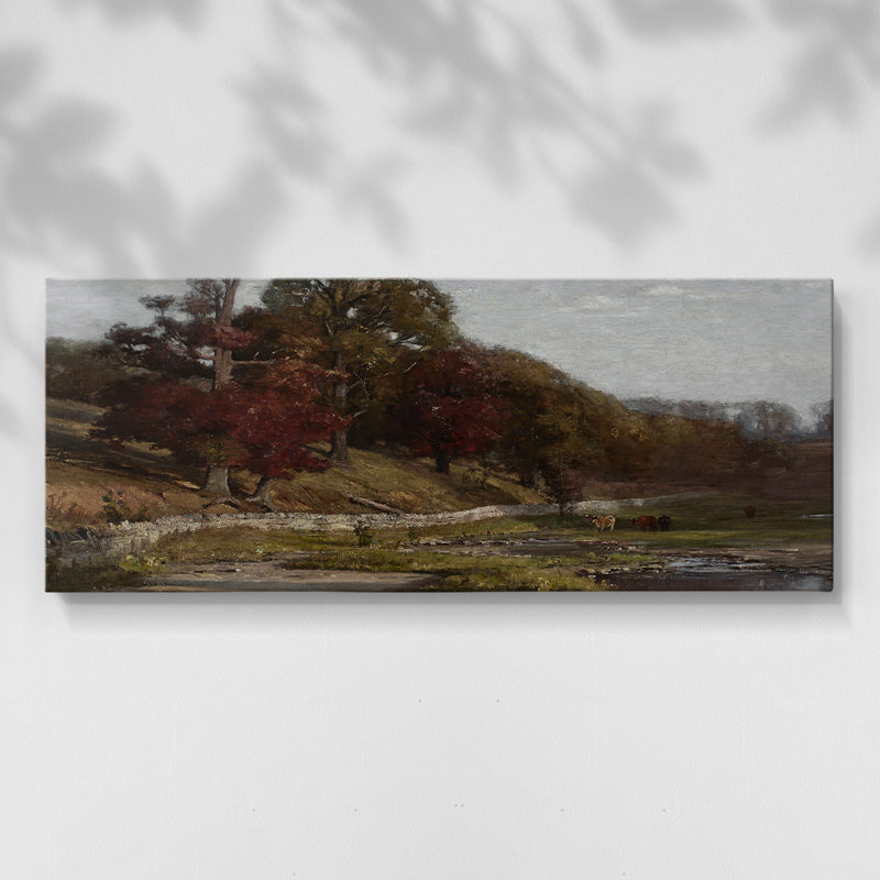 Série paysage - MPCVII - Toile tendue avec châssis - Prêt à accrocher, H 20 po x l 50 po