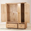 3 Door Solid Wood Wardrobe