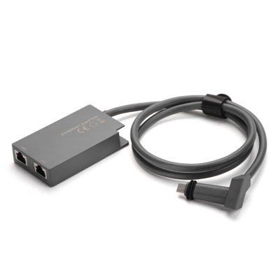 Yescom Starlink Ethernet Adapter V2 Gen2 for Rectangle Dish Wired External Network Internet