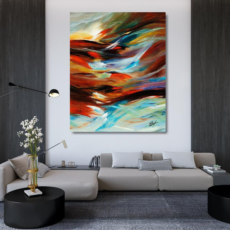 Art sur toile tendue par Brayden Studio® Douglass, Farrell Gallery: Moroccan Wind 2033229, H 44 po x l 36 po