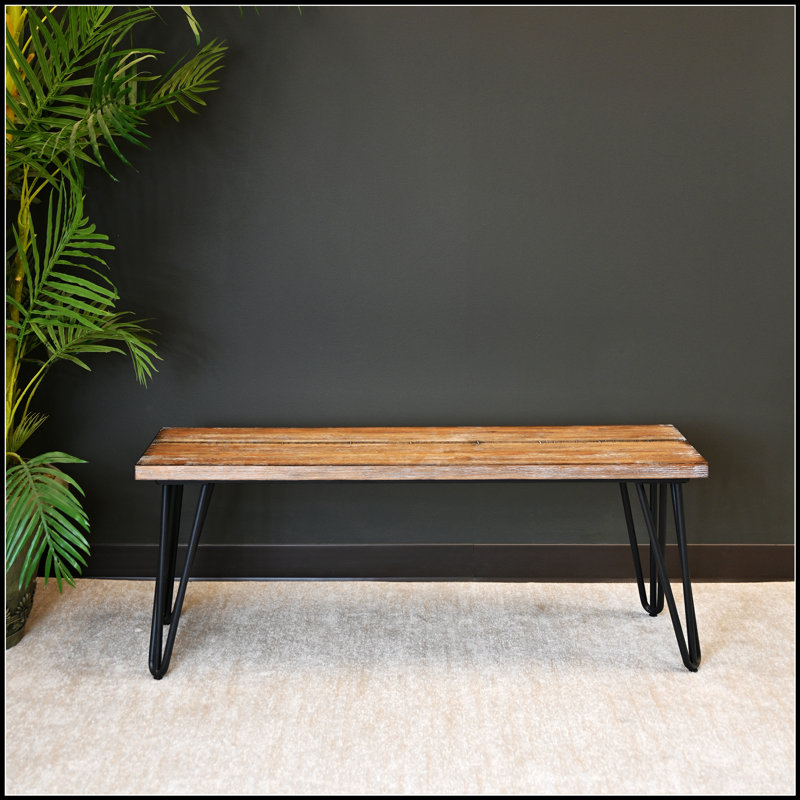 Banc de salle à manger en bois Aryven