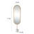 Petersburg Metal Flat Floor Mirror