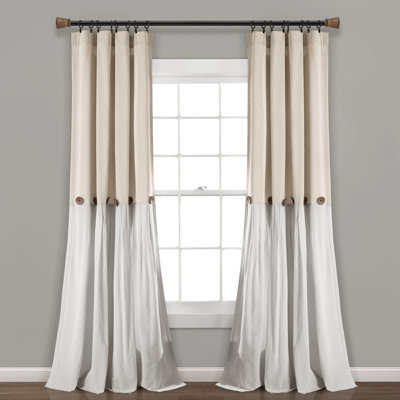 Semi Sheer Curtain Single Panel