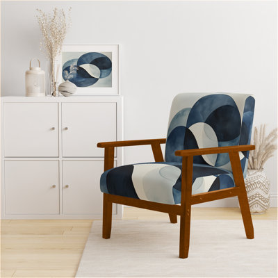 Chaise rembourrée Abstract V Shapes