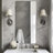 Inse Modern Rounded Rectangle Bathroom Vanity Mirror | Stainless Steel Frame-1664187101-1623595040