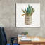 «Epic Graffiti 'Desert Greenhouse 13 Sq» par Danhui Nai, art mural sur toile, 37 po x 37 po