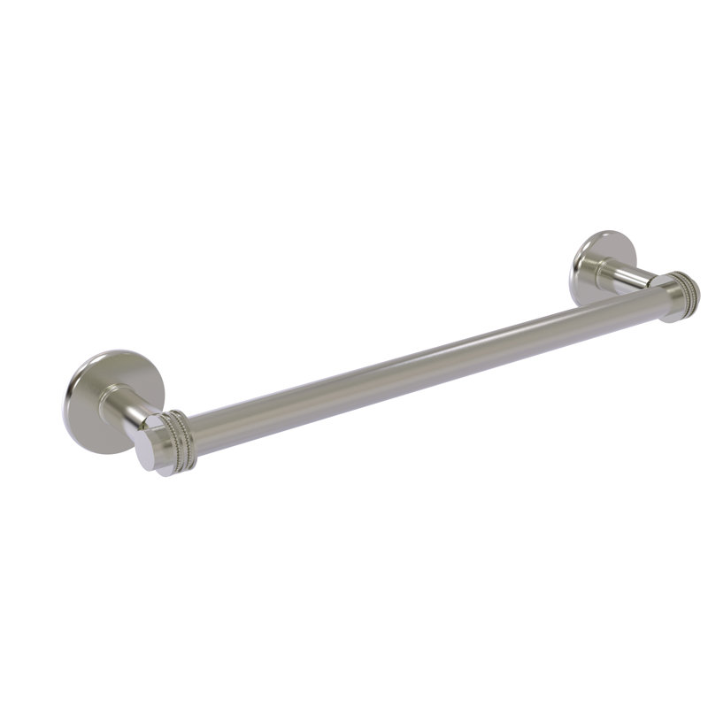 Barre à serviettes murale 18" Continental, Nickel satiné