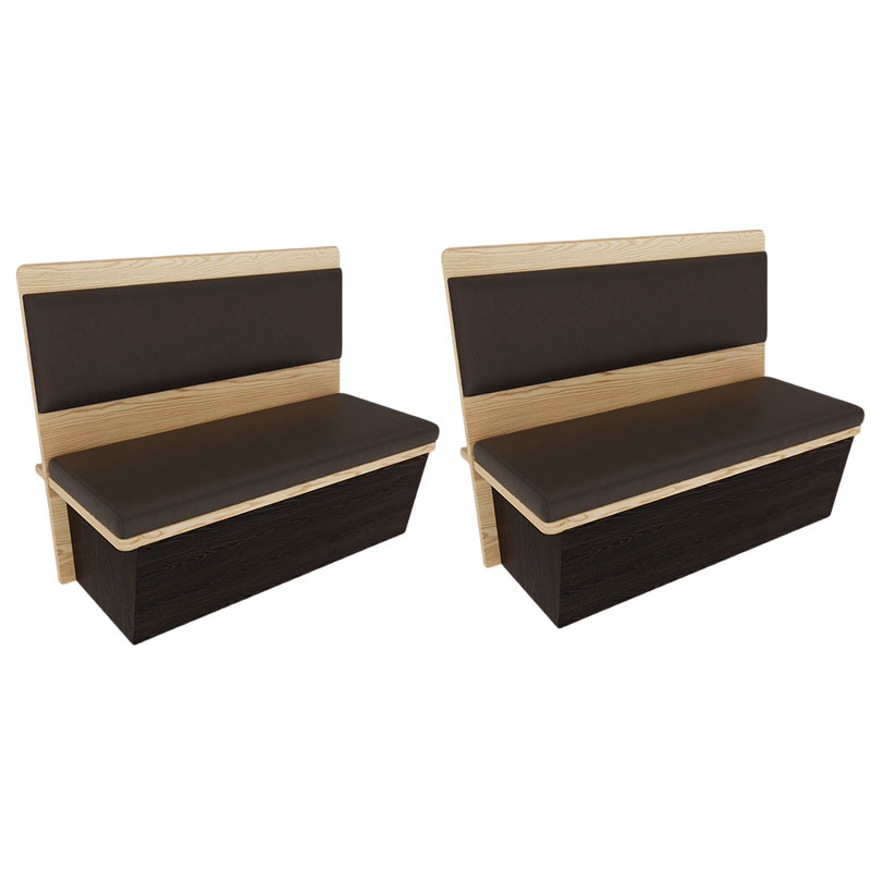 Banc de salle à manger simple et pratique en similicuir