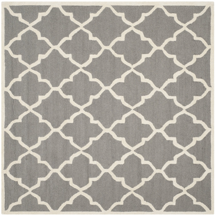 Cannen Hand Tufted Wool Geometric Rug
