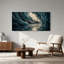 «Blue Ice Cave», art mural sur toile-126639448