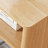 Nightstand with Built-in Charging Station and Opean Sheving,Bedroom Side Table