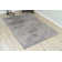 Tapis gris zone poils longs Rauch