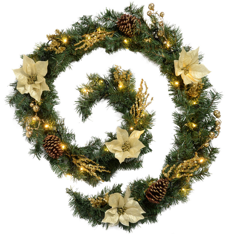 270cm Lighted Garland with Lights