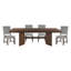 Ensemble de table de salle à manger 5 pièces Safaa-129883056