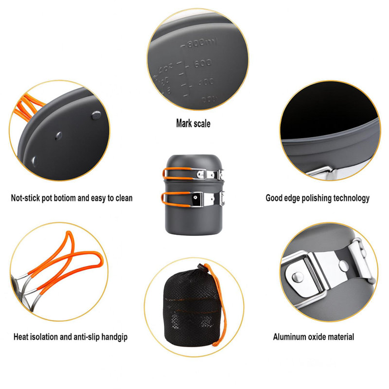 1 - Piece Aluminum Cookware Set