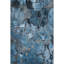 Tapis bleu Cerrito AMF558 lavable à la machine de qualité supérieure-103978590