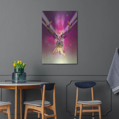 " Cosmic Stag " by Karin Roberts