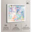 «Whispers of Spring Shadowbox Print Coastal» par Art Remedy, cadre blanc, 17 x 17-2032406-2032410