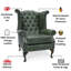 Maritschnik Upholstered Wingback Chair-1437914903