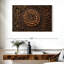 Sculpture florale ronde Senne-108952557