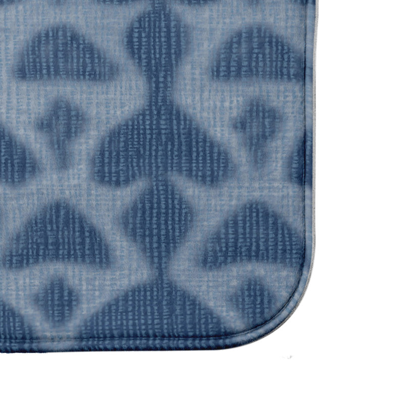 Gillsville Non-Slip Bath Mat, 21" W x 34" L, Navy