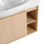 26'' Wall-Mounted Bathroom Vanity With White Ceramic Sink & Soft-Close Door-1322195617-1322195631