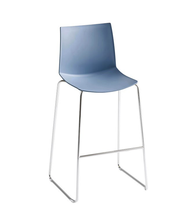 Tabouret de bar Kanvas, Bleu
