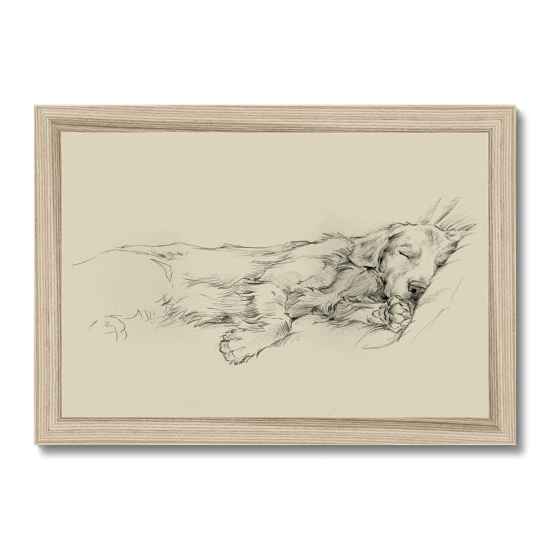 Dog Days III by Ethan Harper - Print, 20cm H x 30cm W, Wrapped Canvas