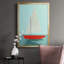 Petite voile II, reproduction encadrée de qualité supérieure - prête à être accrochée-88100265-88100261