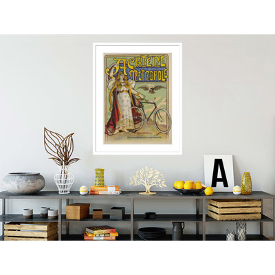 Acatene Metropole Poster by Charles Tichon after Lucien Baylac -Framed Giclee Print