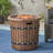 ROUND 25" MGO FIRE PIT - 40 000 BTU