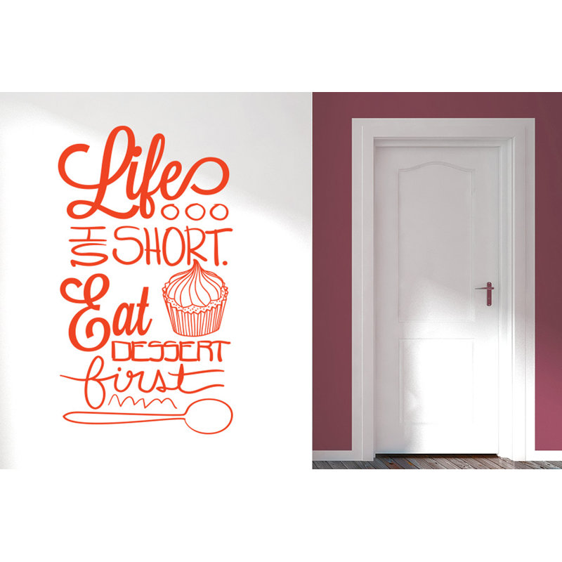 Wall Decal, Orange, Medium