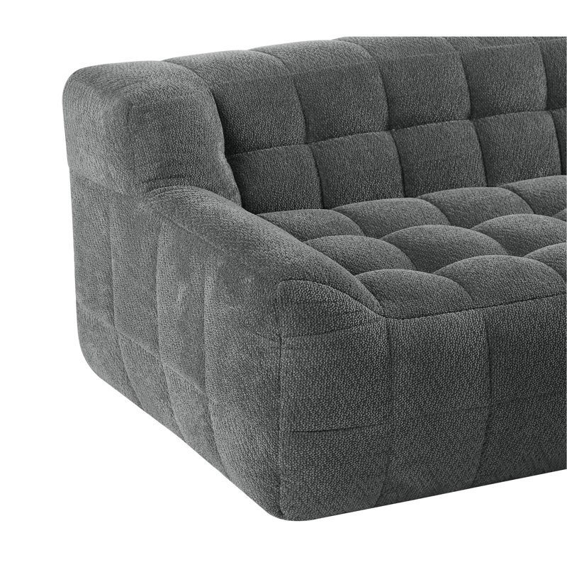 Canapé à compression complète, Gris