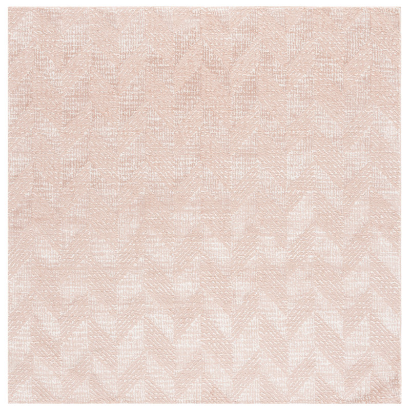 Revive Performance Chevron Rug, Square 6'7"