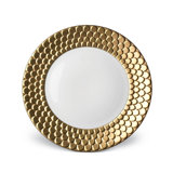 Aegean 24Kt Gold Sculpted Dinner Plate