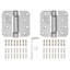 Charnières de porte à ressorts H 4 po x l 4 po-65946053