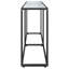 Hefling Glass Top Console Table-1355296466-1355296479