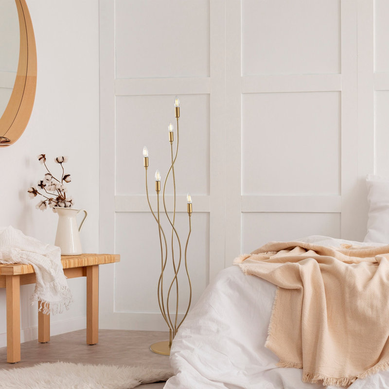 13.755'' Novelty Floor Lamp, Gold