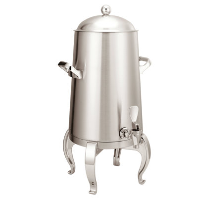 Flame Free Stainless Steel Vacuum Insulated Coffee Urn, Regal Base, 3 Gallon,