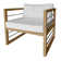 Ojeda 3-Piece Aluminum Outdoor Conversation Set